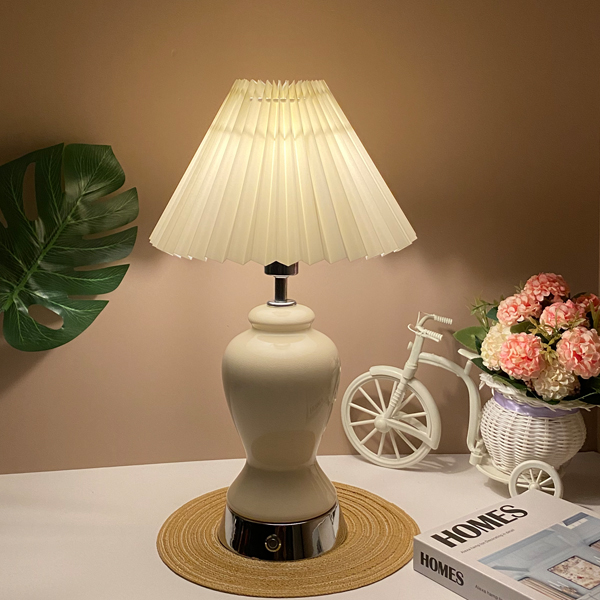Ceramic Rechargeable Table Lamp
