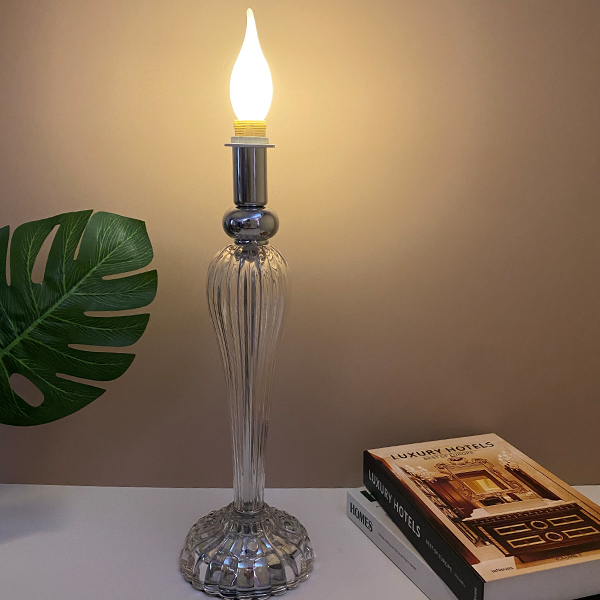 Glass Rechargeable Table Lamp