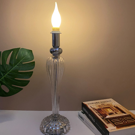 Glass Table Lamp